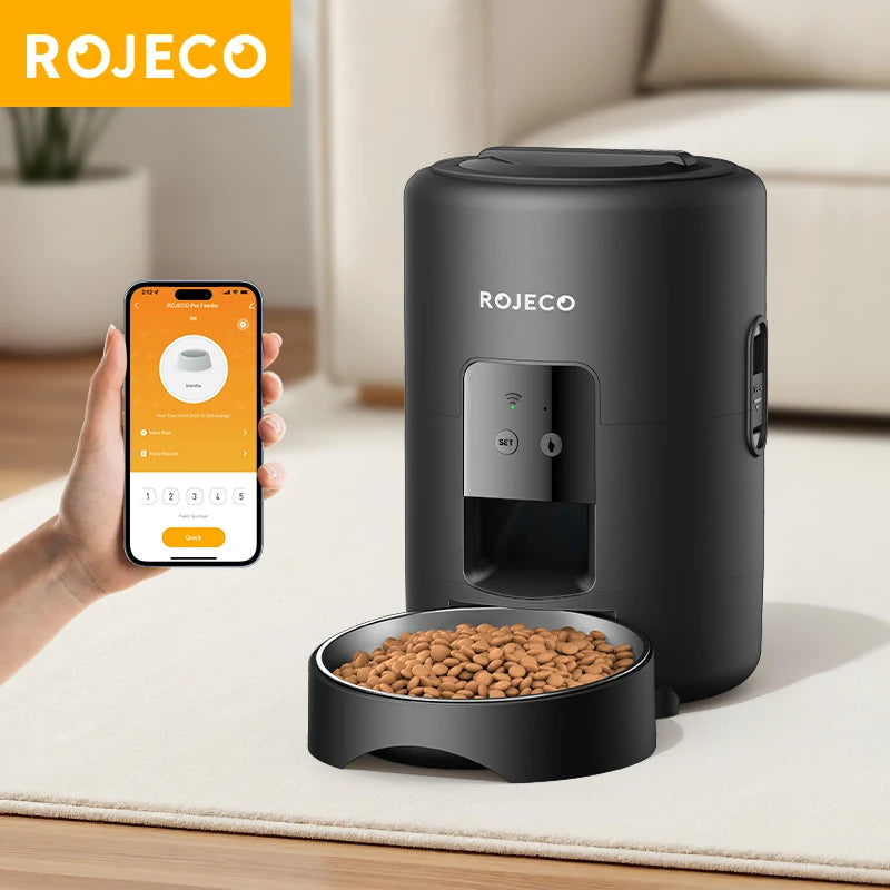 Smart Automatic Pet Feeder  -  WiFi App