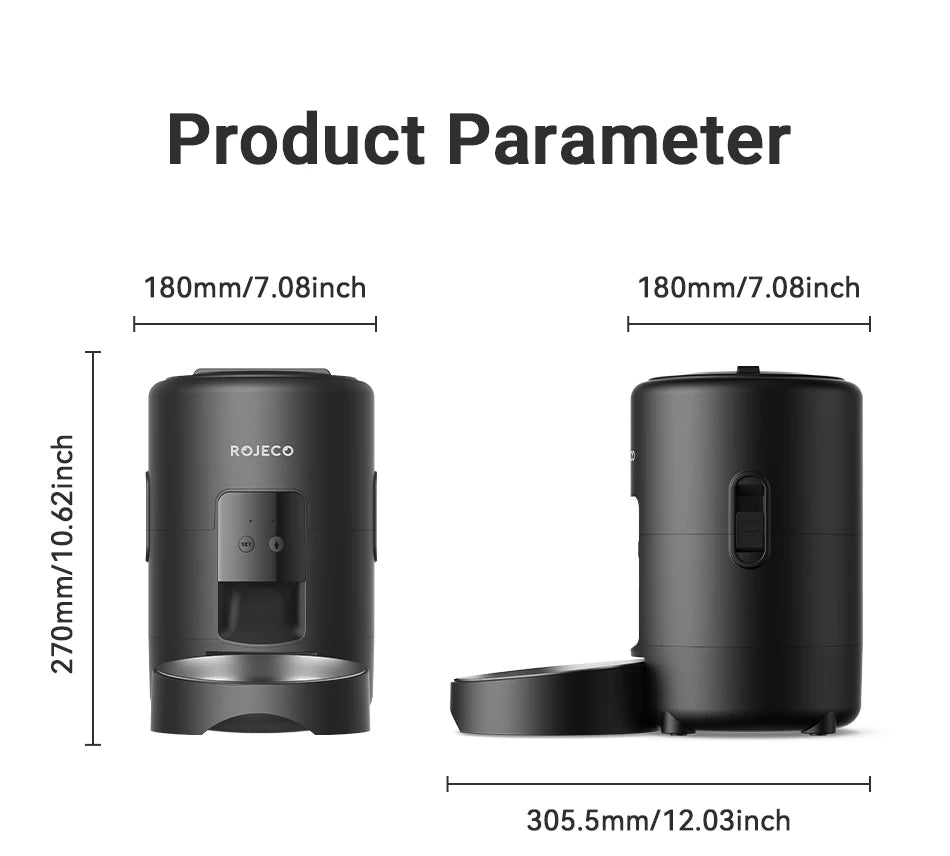 Smart Automatic Pet Feeder  -  WiFi App